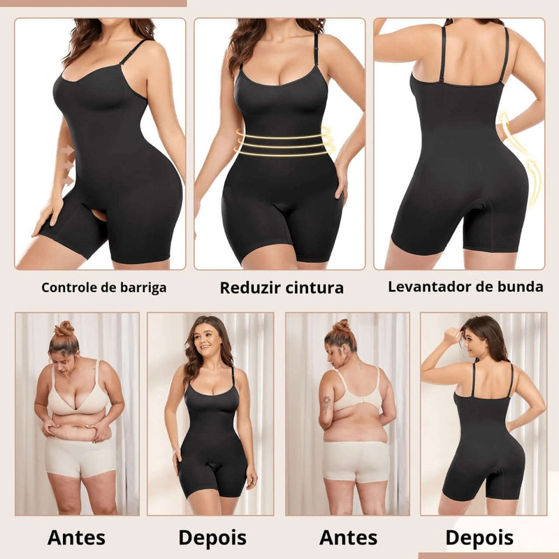 A sintaComfort Plus  é a solução perfeita para esculpir suas curvas com conforto e estilo. Feita com tecidos de alta qualidade, essa peça modeladora oferece suporte e define sua silhueta instantaneamente.